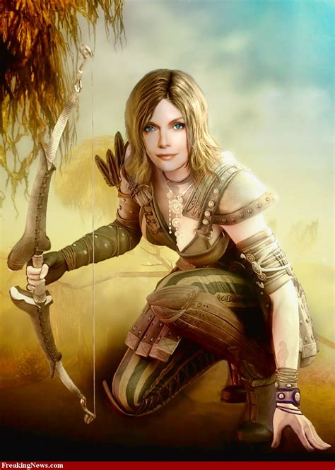 The huntress archetype embodies the independent, female spirit. MegansMenagerie: The Huntress