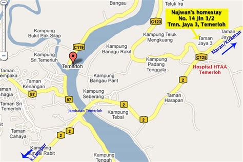 Webgis peta daerah irigasi berisikan daerah irigasi yang berada dibawah kewenangan direktorat irigasi dan rawa kementerian pekerjaan umum dan perumahan rakyat. Homestay Al Najwan, Temerloh 012-6946551(Call/whatsapp): Map