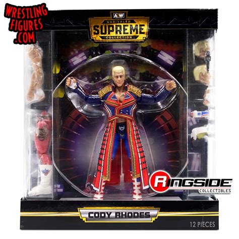 Cody Rhodes Aew Supreme Collection Toy Wrestling Action Figure By