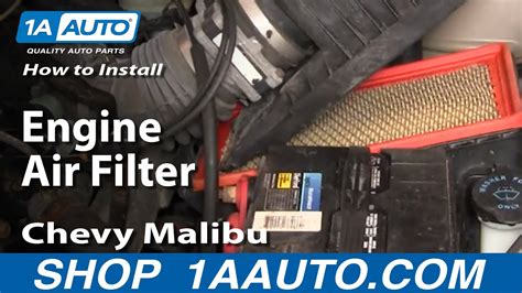 How To Install Replace Engine Air Filter Chevy Malibu Aauto