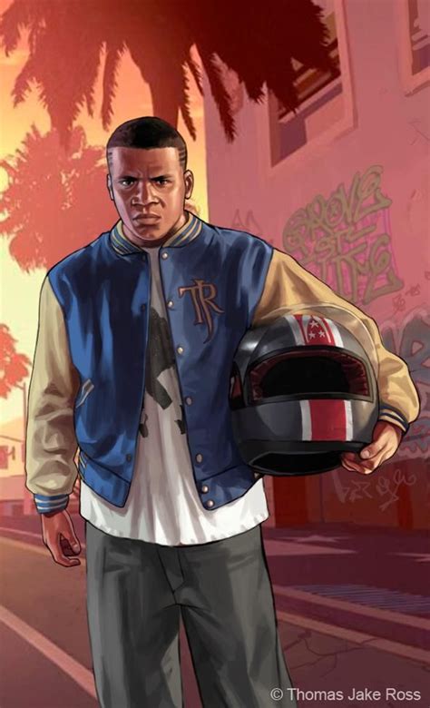 Gta V Franklin By Thomasjakeross On Deviantart Grand Theft Auto