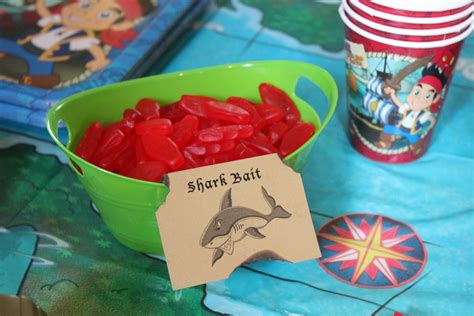 Pirate Party Food Shark Bait Swedish Fish Pirate Party Food