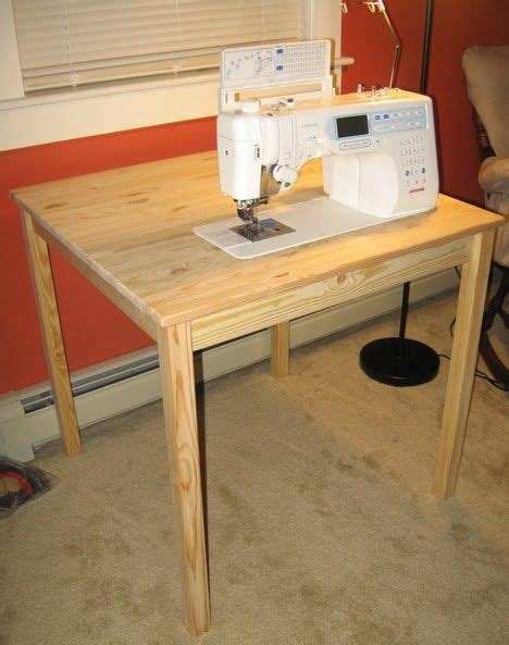 If You Need A Sewing Machine Table For That Awesome This List Of Diy