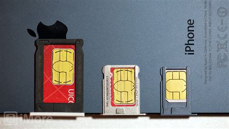 Standard sim, mini sim, micro sim and nano sim. iPhone 5 vs. iPhone 4S vs. iPhone 3GS vs. iPhone design ...