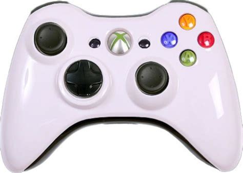 Glossy White Custom Xbox 360 Controller Brand New Controller With