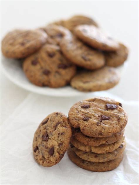 Alternatively, scoop using an ice cream scooper and place the dough 1 apart. Eggless Chocolate Chips Cookie | Recipe | Chocolate cookie recipes, Eggless chocolate chip ...
