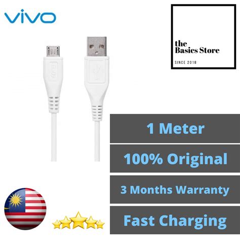 Ready Stock Original Vivo 2a Super Fast Charge Micro Usb Charging