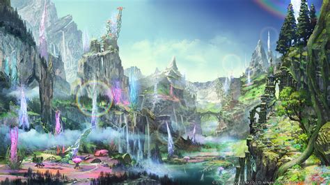 Final Fantasy Scenery Wallpaper