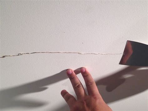 Use 5/8″ drywall on the ceiling to stay to code and to prevent any bowing. 5 Easy Steps to Repair Drywall Cracks (Quick Fix)