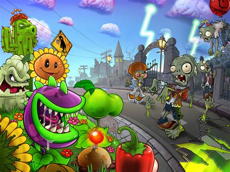 Artstation Plants Vs Zombies Popcap Games