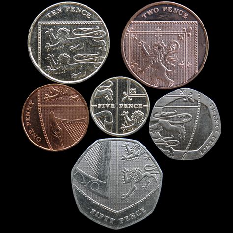 All The British Coins Put Together Create A Shield Rdamnthatsinteresting