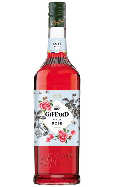 Giffard Rose Coffee Syrups Liter Lazada Ph