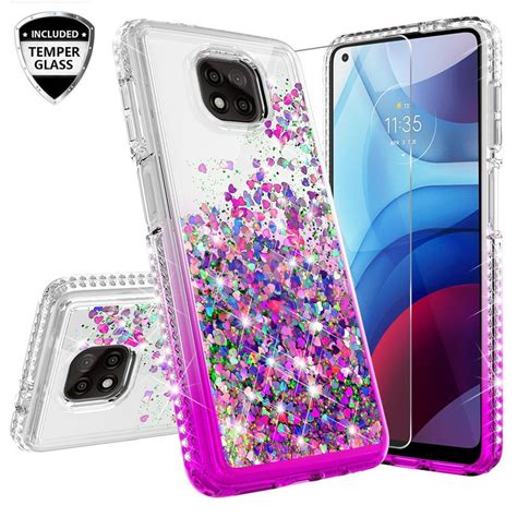 Liquid Glitter Phone Case For Motorola Moto G Power 2021 Case Cover