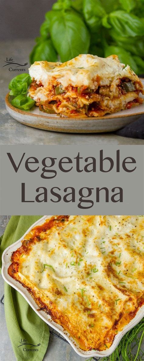 Vegetarian Vegetable Lasagna Recipe Vegetable Lasagna