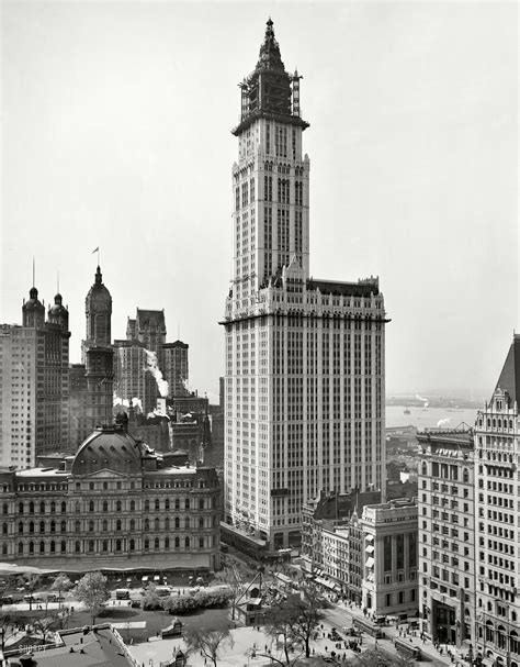 Shorpy Historical Picture Archive Woolworth Rising 1912 High