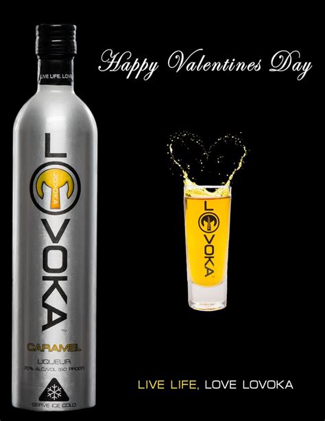 lovoka caramel liqueur makes the perfect valentine s day shooter it s passion in a glass