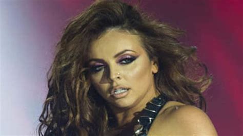 Little Minx Jesy Nelson Crams Killer Cleavage Into Kinky Leather Daily Star