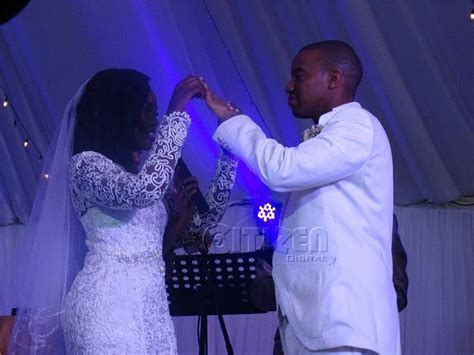 Unseen Photos From Citizen Tv S Wahiga Mwaura S Wedding With Joyce Omondi