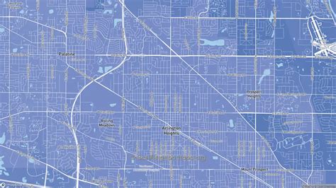 Arlington Heights Il Political Map Democrat And Republican Areas In