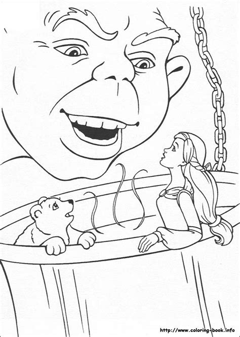 Click on the link coloring page. Annika and Shiver and Ollie the Giant coloring page from ...