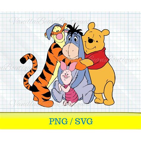 Winnie The Pooh Svg Eeyore Svg Winnie The Pooh Png Clipart Inspire