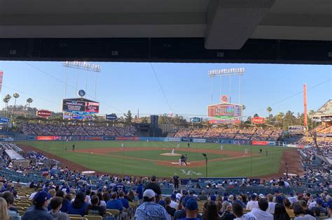 Dodger Stadium Seating Chart With Rows And Seat Numbers Elcho Table