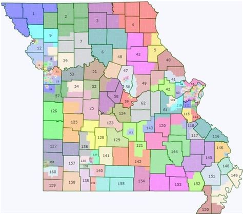 Alternative Districts Missouri State House Of Representatives