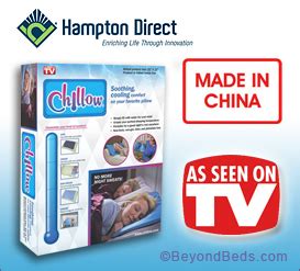 If you get migraines and nightly sweats this is for you! Chillow - USA Made vs China Made Chillow