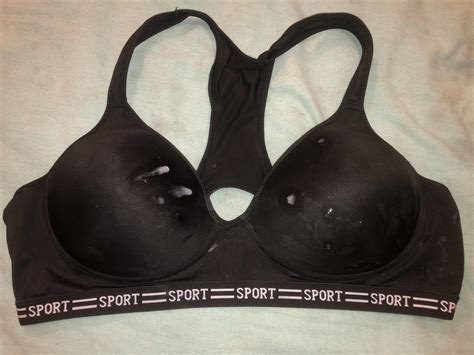 My Girlfriends Sports Bra I Left Some Stains On It R CumOnBras