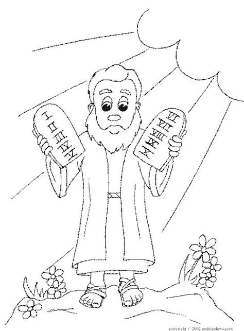 Ten Commandments Coloring Pages at GetDrawings | Free download