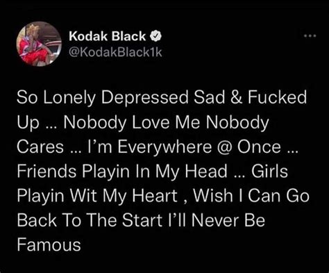 Kodak Black Suicide Tweet 1