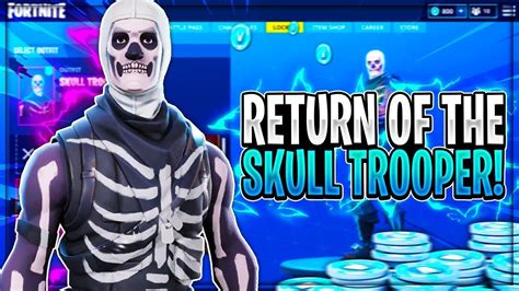 Skull Trooper Outfit Returning To Fortnite New Skull Trooper Leaks