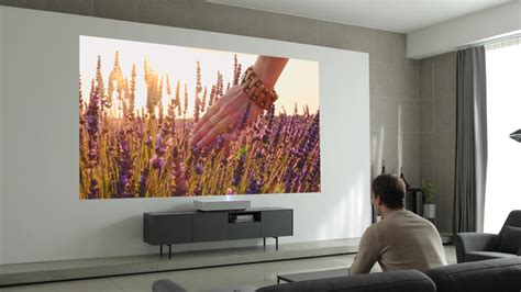 lg s new laser projector works just 2 inches away from your wall extremetech