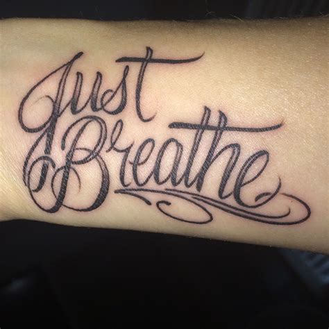 Pin By Cass Nelly On Tattoos In 2023 Just Breathe Tattoo Loyalty