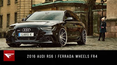 2016 Audi Rs6 4k Ferrada Wheels Fr4 Youtube
