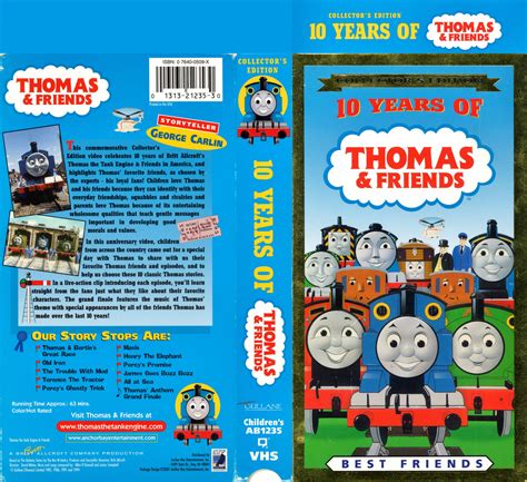 10 Years Of Thomas Vhs Cover By Jack1set2 On Deviantart