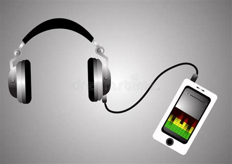 Mobile Phone Playing Music Stock Illustrations 984 Mobile Phone