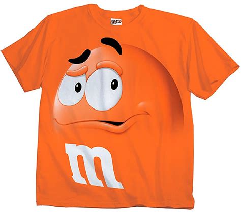 Mandm Mandms Candy Silly Character Face T Shirt