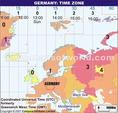 Since the time calculations were based on the position. Germany Time Zone Map, Current Local Time in Germany