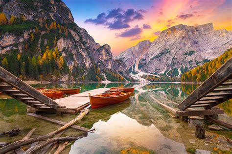 Lake Braies Jigsaw Puzzle Countries Italy Puzzle Garage