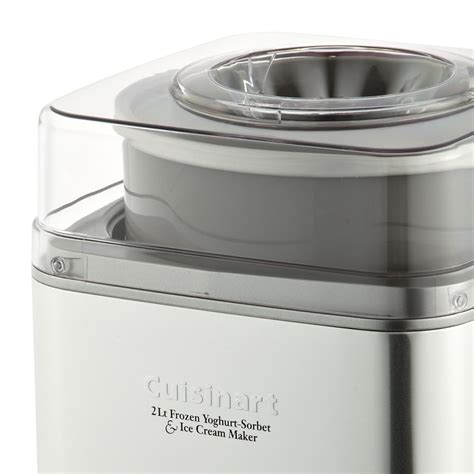 Cuisinart makes a lot of ice cream makers, so you need to know which cuisinart ice cream maker is the best one for you by reading this review. Cuisinart Ice Cream & Frozen Yoghurt Maker 2L Stainless Brushed - On Sale Now!