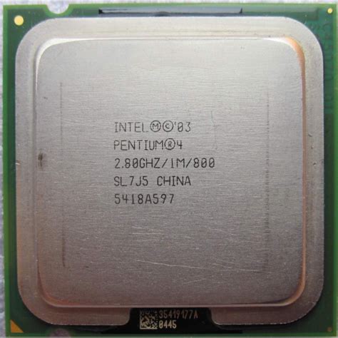 Intel Pentium 4 520 28ghz1m800 Socket 775
