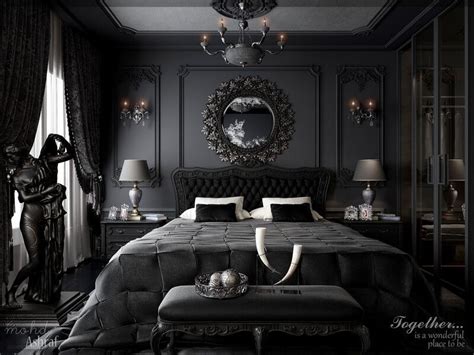 20 All Black Bedroom Ideas Decoomo