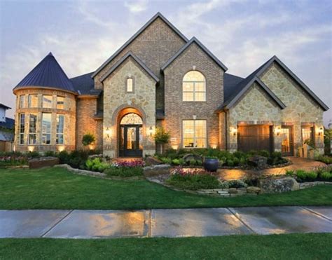 A brick exterior adds value and beauty to a new house, but it can also bring some unexpected problems. Top 50 Best Brick And Stone Exterior Ideas - Cladding Designs