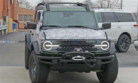 New Ford Bronco Everglades Spy Shots Leave Little To The Imagination