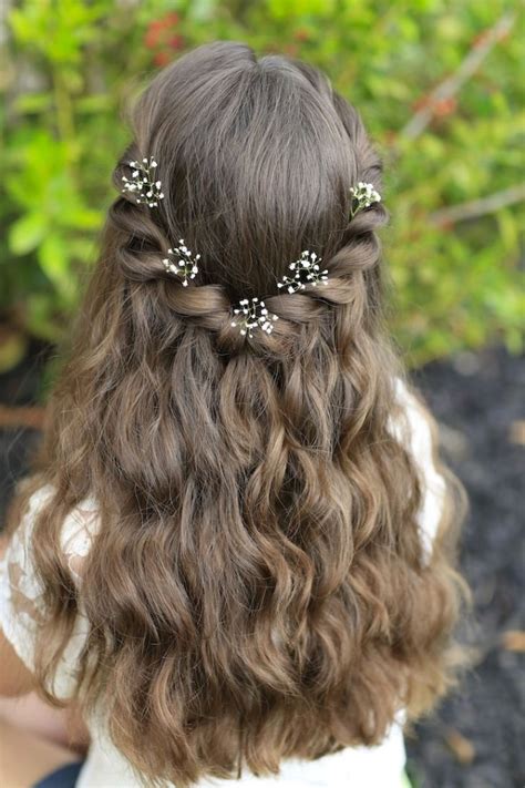 38 Super Cute Little Girl Hairstyles For Wedding Page 2 Of 2 Deer