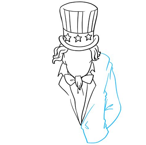 How To Draw Uncle Sam Really Easy Drawing Tutorial