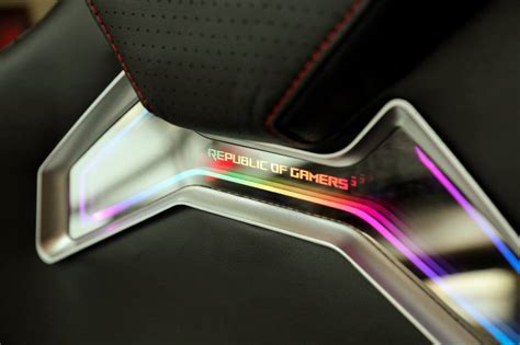 Asus Rog Chariot Gaming Chair Packed With Rgb Lighting