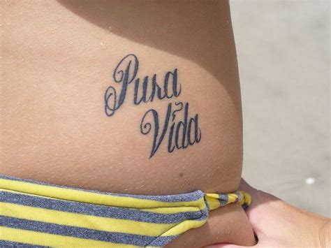 Find the perfect word, quote or message to inspire yourself & others today. Pura Vida | Tattoos, Tattoo quotes, Body art