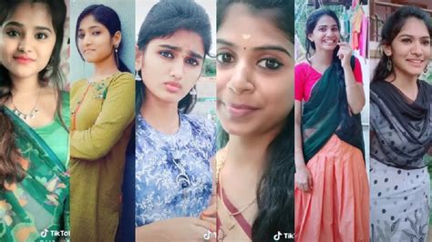 Beautiful Girls Tiktok Collections South Indian Girls Dupsmash Collections Tamil Dudes